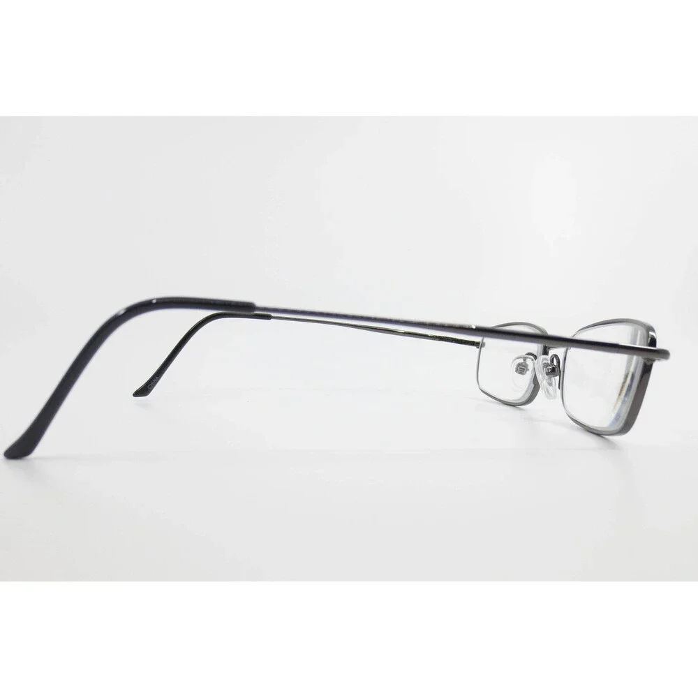 Modern Metal MM 9013 GM Gunmetal Rectangular Eyeglasses Frames 51-18-140